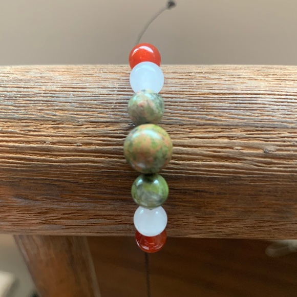 💕NWT 💕Fertility Support Healing Energy Gemstone Crystal Bracelet - Picture 7 of 8